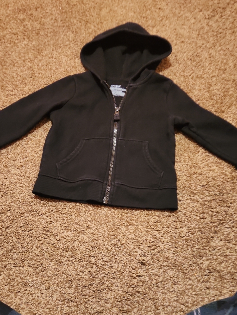Cat & Jack Black Zip Hoodie for Kids